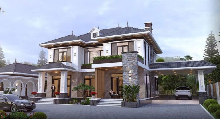 Ảnh minh họa trong bài dự án nhà anh Phong tại Hưng Yên