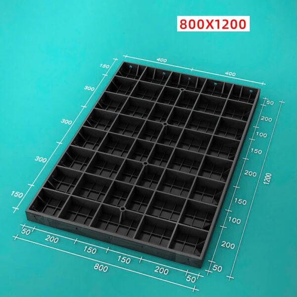 Tấm cốp pha nhựa kích thước 800 × 1200 mm